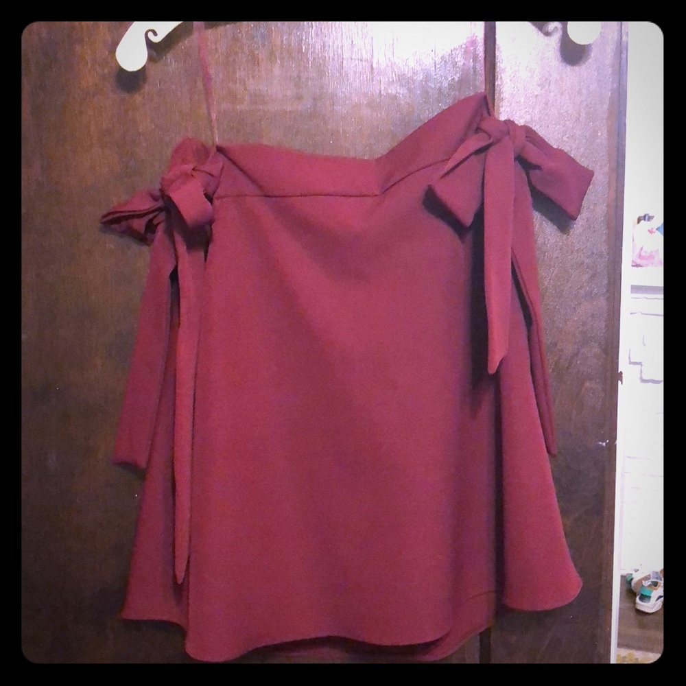 Off the shoulder top